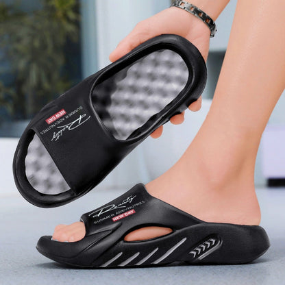 Sandales pour homme avec semelle plateforme et amorti épais