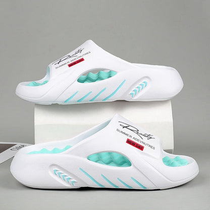 Sandales pour homme avec semelle plateforme et amorti épais
