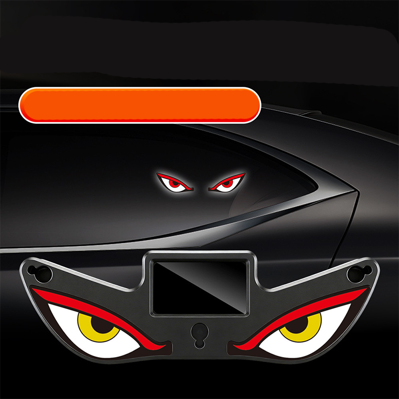 Solar Demon Eye LED pour vitre de voiture