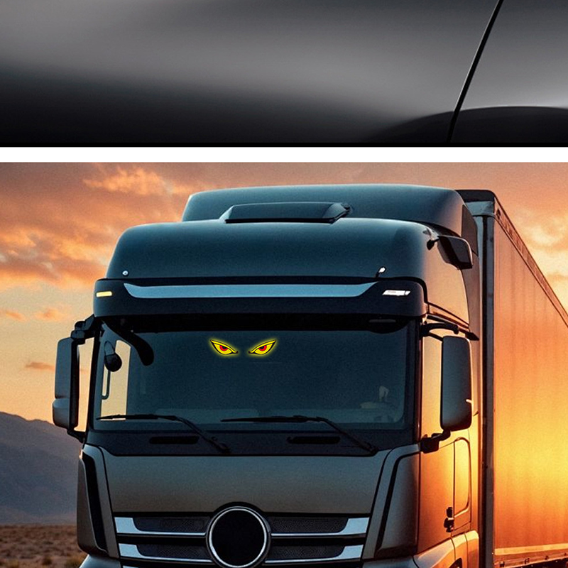 Solar Demon Eye LED pour vitre de voiture