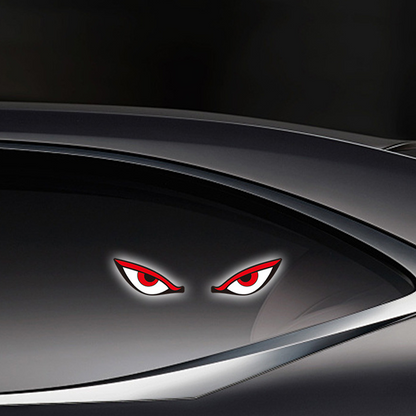 Solar Demon Eye LED pour vitre de voiture