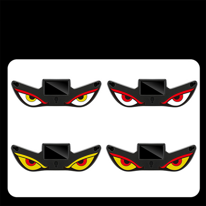 Solar Demon Eye LED pour vitre de voiture