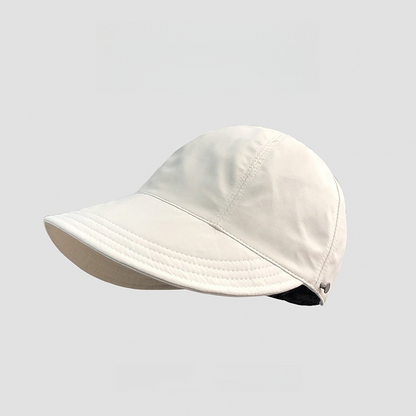 Chapeau de soleil avec ouverture pour queue-de-cheval