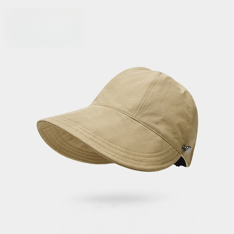 Chapeau de soleil avec ouverture pour queue-de-cheval