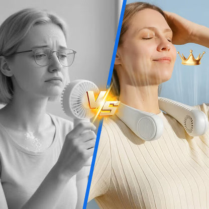 Ventilateur de cou portable sans pales