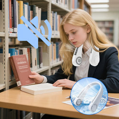 Ventilateur de cou portable sans pales